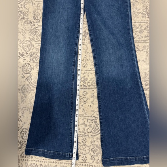 Joe's Jeans The Molly High Rise Flare Dark Blue Women's Jeans - Picture 9 of 14